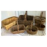 (6) Baskets - Some w/Handles