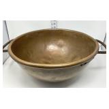 Vintage Hammered Copper Double Handled Candy