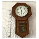Trade S Mark Pendulum Clock w/Key