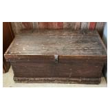 Wooden Chest w/Wood Trim