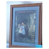 "The Village Shop" print by Robert G Hutchison