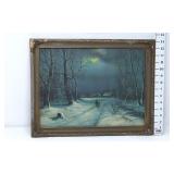 Antique Winter Print by Thompson?