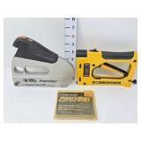 Black & Decker & Logan Staplers w/Staples