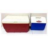 (2) Igloo Coolers