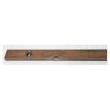 Stratton Brothers 28"Mahoghany & Brass Level