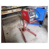 Lincoln SP-130T Wire Welder on Cart, 220V, Gas Reg