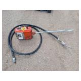 Gas Boy fuel pump for barrels w/hose & trigger