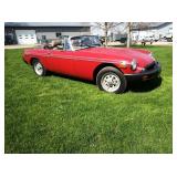 1979 MG MGB, 2 owner, 33k miles, stored in garage