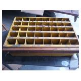 40 bin storage unit, 21-1/2"T x 35" W x 11-1/2" D