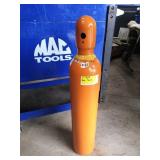 Argon tank, like new, paperwork