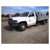 1995 Dodge Ram 3500 Truck w/Honda Generator,