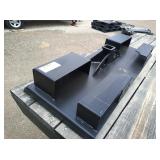 Skid Loader hitch attachment w/chain basket