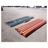 Pallet racking-End frames & beams