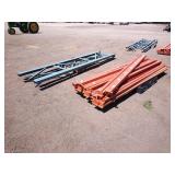Pallet racking- End frames & beames