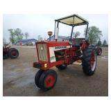 Farmall 504 Tractor with overhead cover