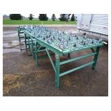 3)-51' x 48' roller tables