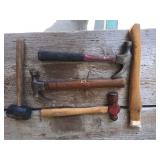 Hammer, mallet and handle