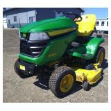 2021 John Deere X380 Lawn Mower, 48" Deck, 131 Hrs