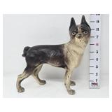 Cast Iron Boston Terrier Dog Doorstop