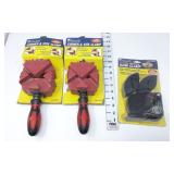 (2) Corner Vise Clamps & Ratching Band Clamp