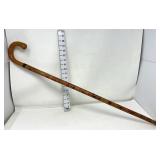 Hand Carved Wooden Cane