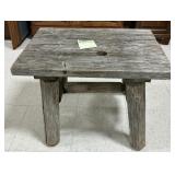 Small Primitive Bench
