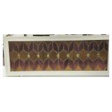 Leaded Glass Window - Has a Crack