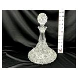 Clear Glass Ships Decanter