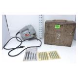 Skil Jigsaw W/Extra Blades & Metal Storage Box