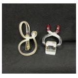 Vintage Lucite Pins