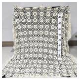 Crocheted Tablecloth w/Scalloped Edges
