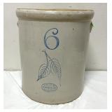 6 gallon Union Stoneware Co. Crock