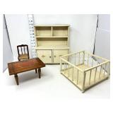 Vintage Dollhouse Furniture