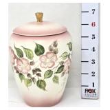 Pink Floral Ginger Jar by Verna