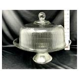 Clear Glass Cake Stand