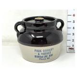 Vintage Advertising Bean Pot - Mountain Lake, MN