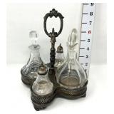 The Sheffield Silver Co. Cruet Set