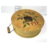 Vintage Apple Pie Shaker Box w/ Handles
