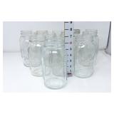 (13) Quart Ball Canning Jars in Tote