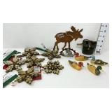 (13) Lodge Style Christmas Ornaments- Some NWT
