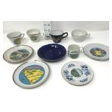 (5) Souvenir Cups & (5) Plates