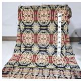 Woven Coverlet by D. Cosley 1857