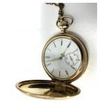 Elgin 15 Jewel Pocket Watch w/Watch Fob/Chain