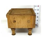 Miniature Butcher Block Table