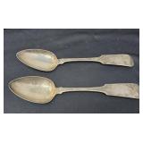 (2) S.C. Keyes Serving Spoons
