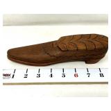 Wooden Slipper Snuff Box