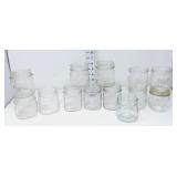 (12) Jelly Canning Jars - Atlas, Ball, Mason,