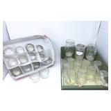 (15) Small Jam & (15) Medium Jam Canning Jars