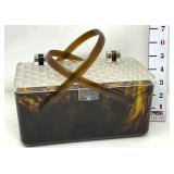 Vintage Lucite Box Purse