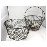(2 Garden Vegetable Harvest Baskets
